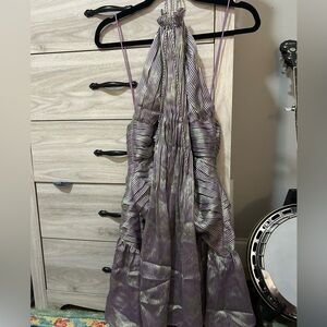 Alexis halter mini dress